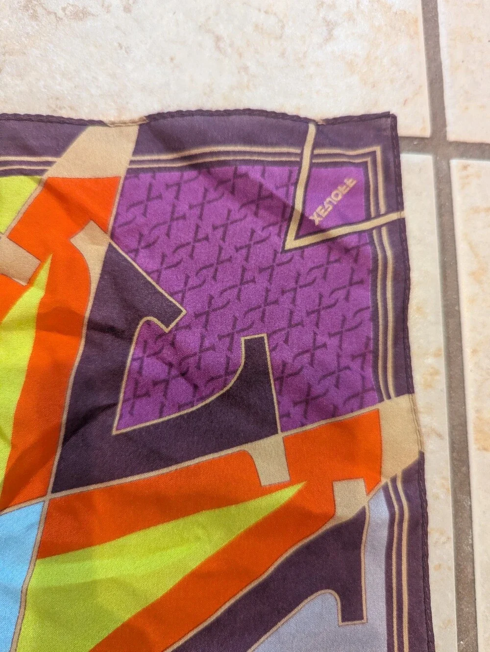 Authentic Xerjoff Limited Edition Silk Pocket Sqaure